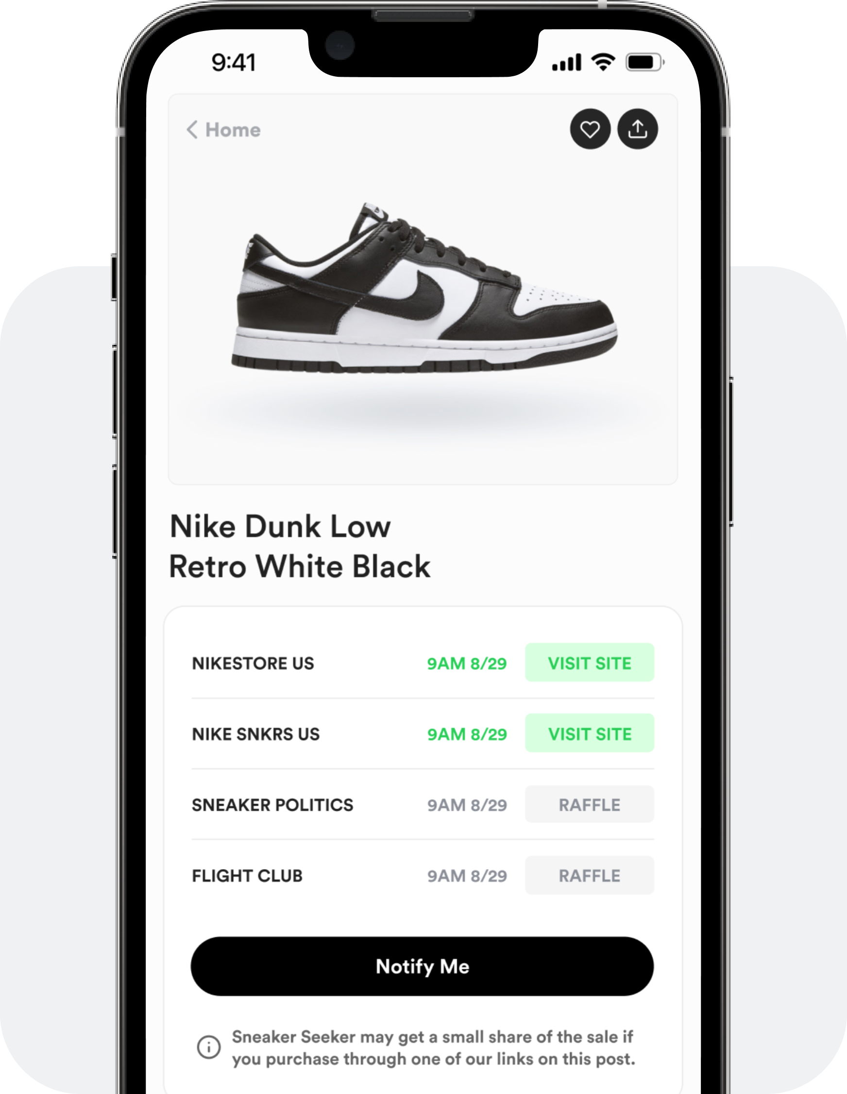 Sneaker Seeker App